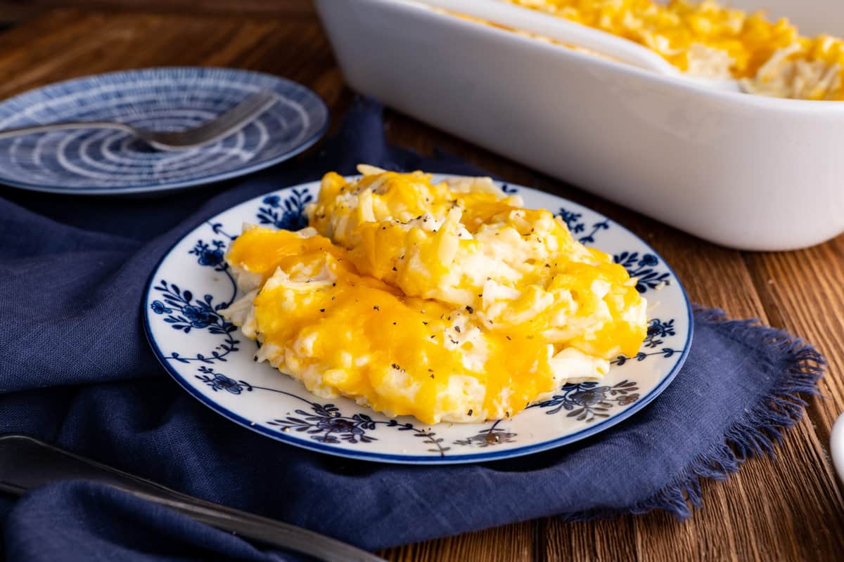 Cheesy Hashbrown Casserole - Southern Plate