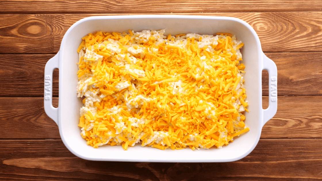 Top with remaining cheese.
