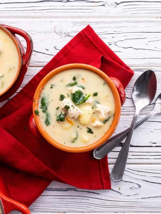 Olive Garden chicken gnocchi soup.