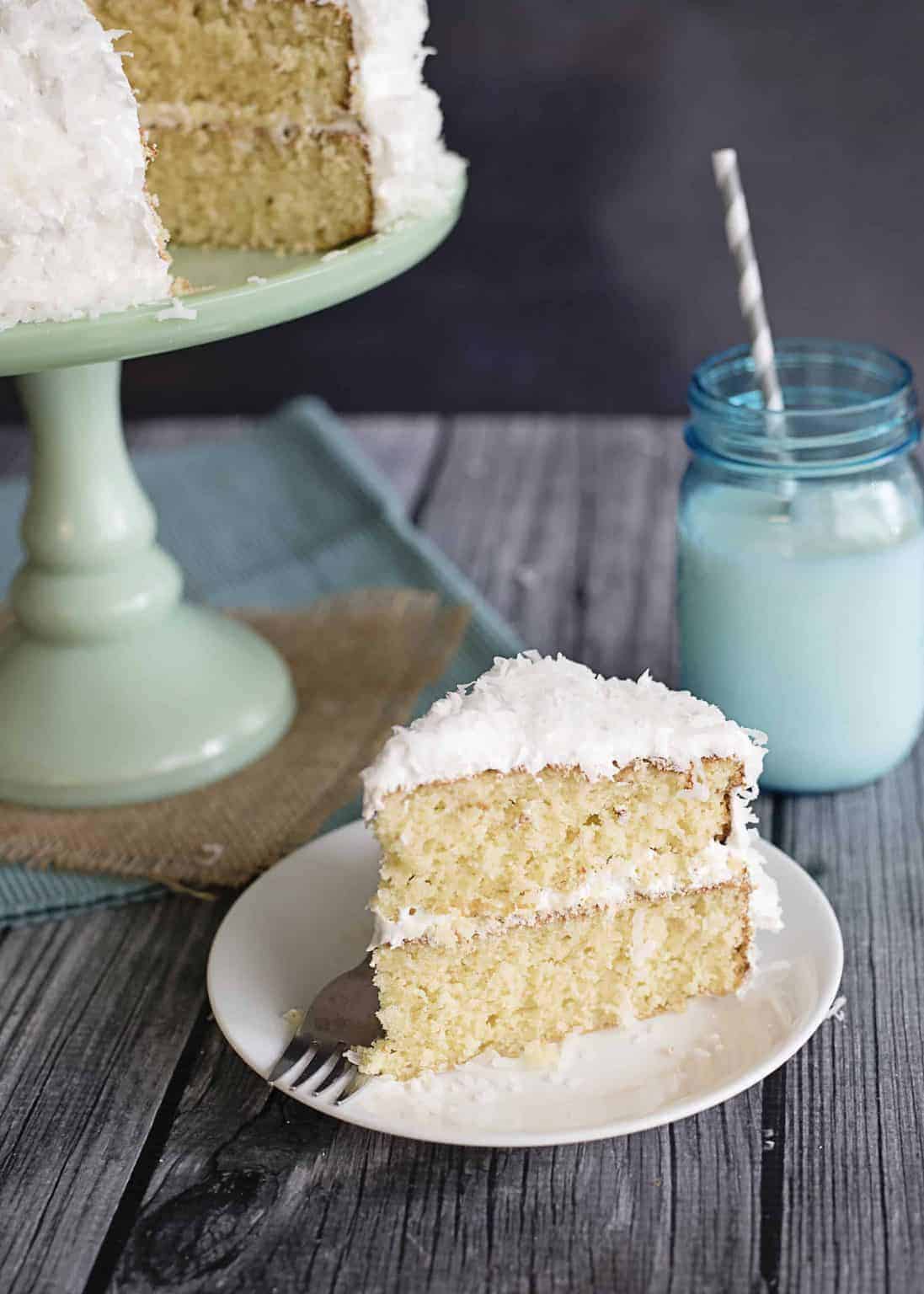 Grandma's Coconut Cake with Seven Minute Frosting Southern Plate