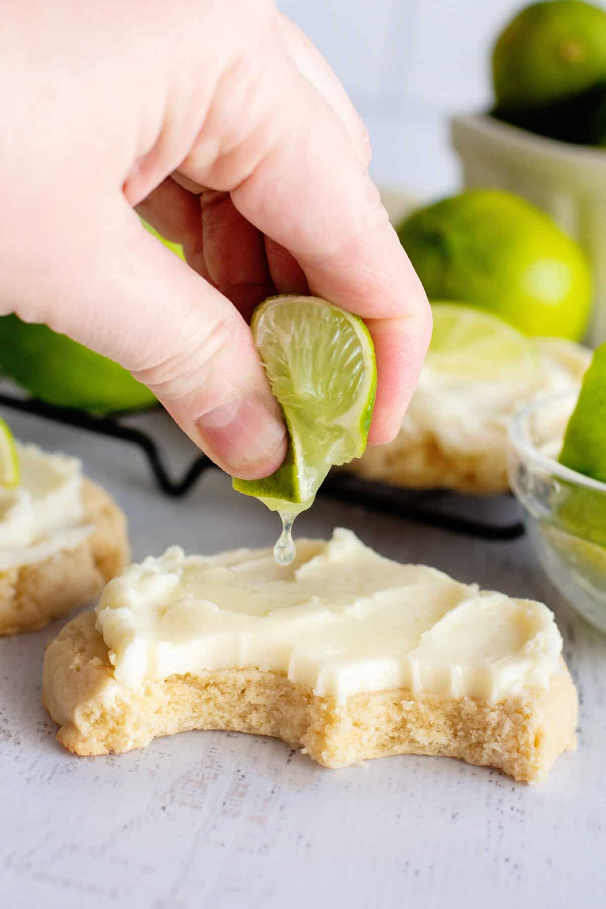 coconut lime cookies