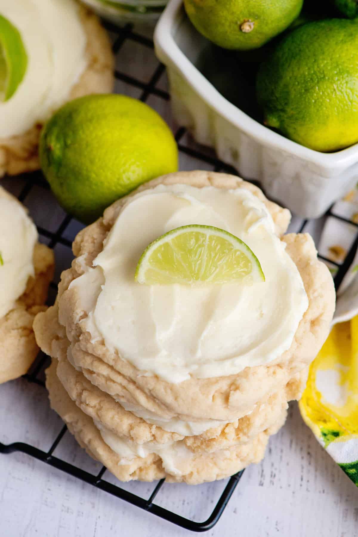 delicious coconut lime cookies