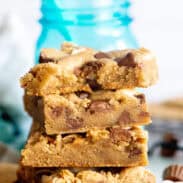 peanut butter cup s'mores cookie bars