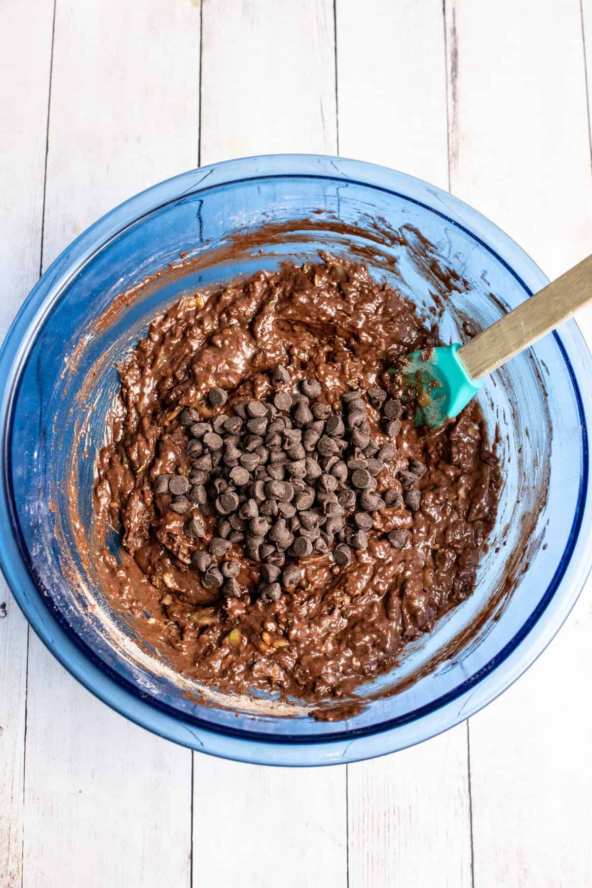 stir in chocolate chips