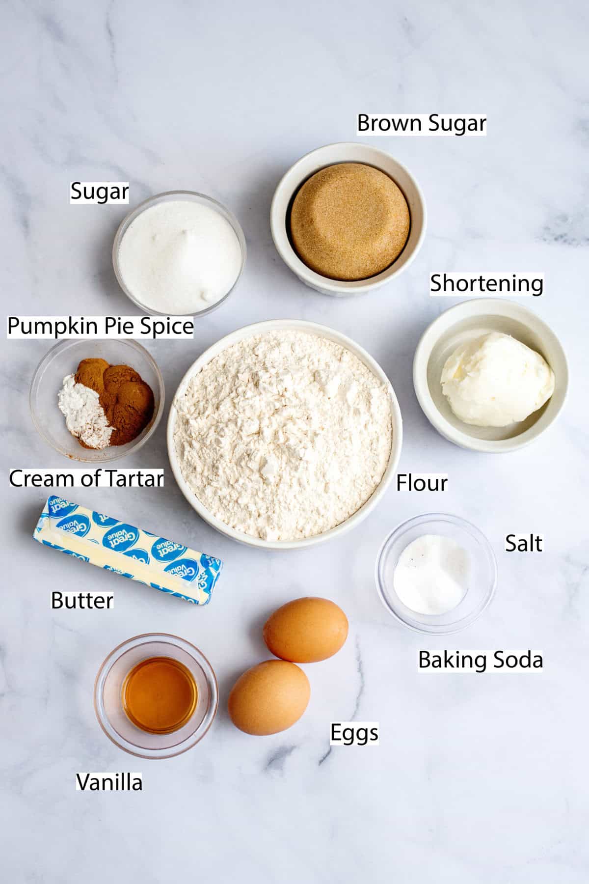 pumpkin spice snickerdoodle ingredients