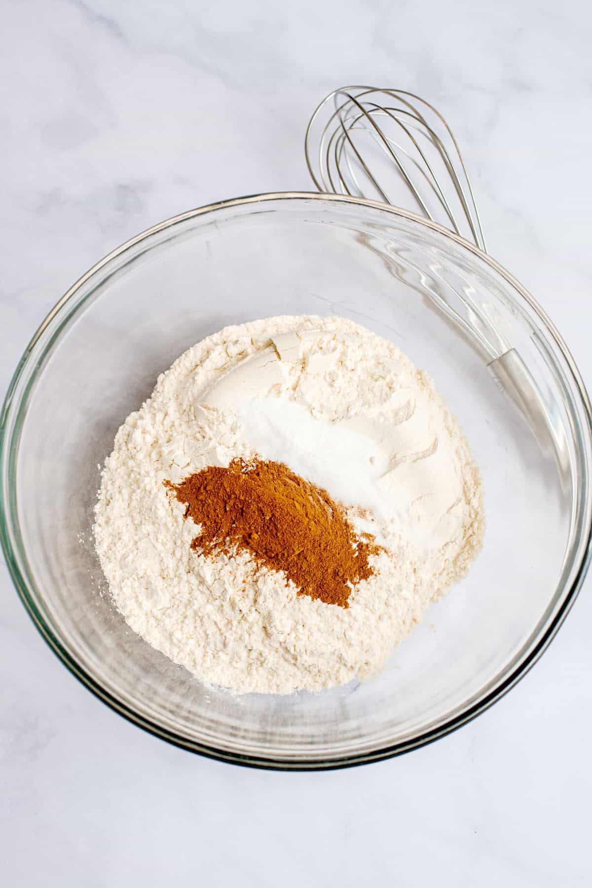 Add dry ingredients to new bowl