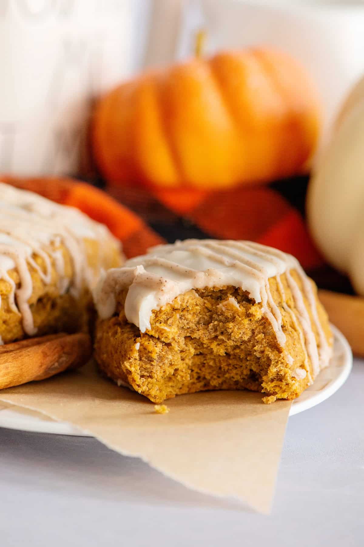 Pumpkin Scones ready to eat