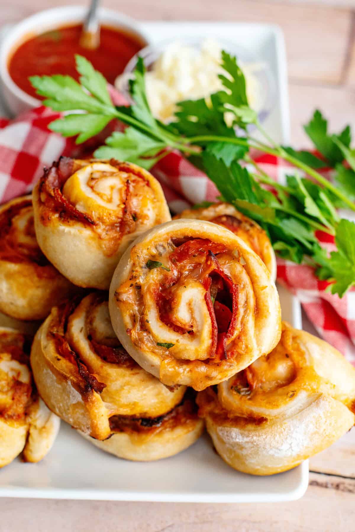 Pepperoni Pizza Rolls