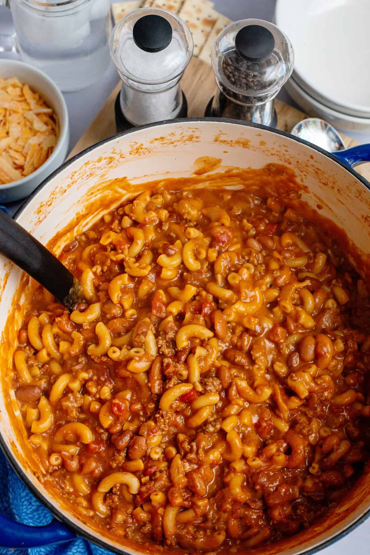 One Pan Chili Mac