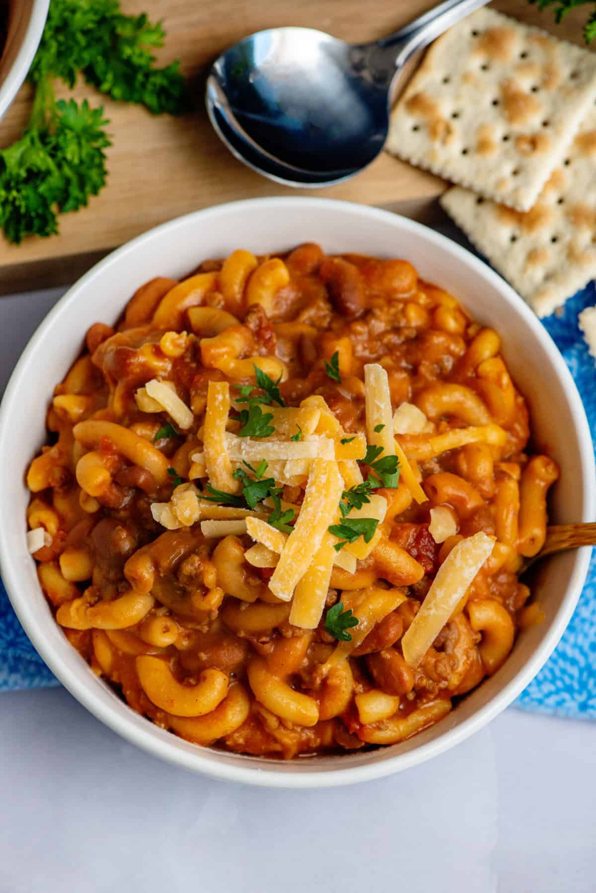 One Pan Chili Mac