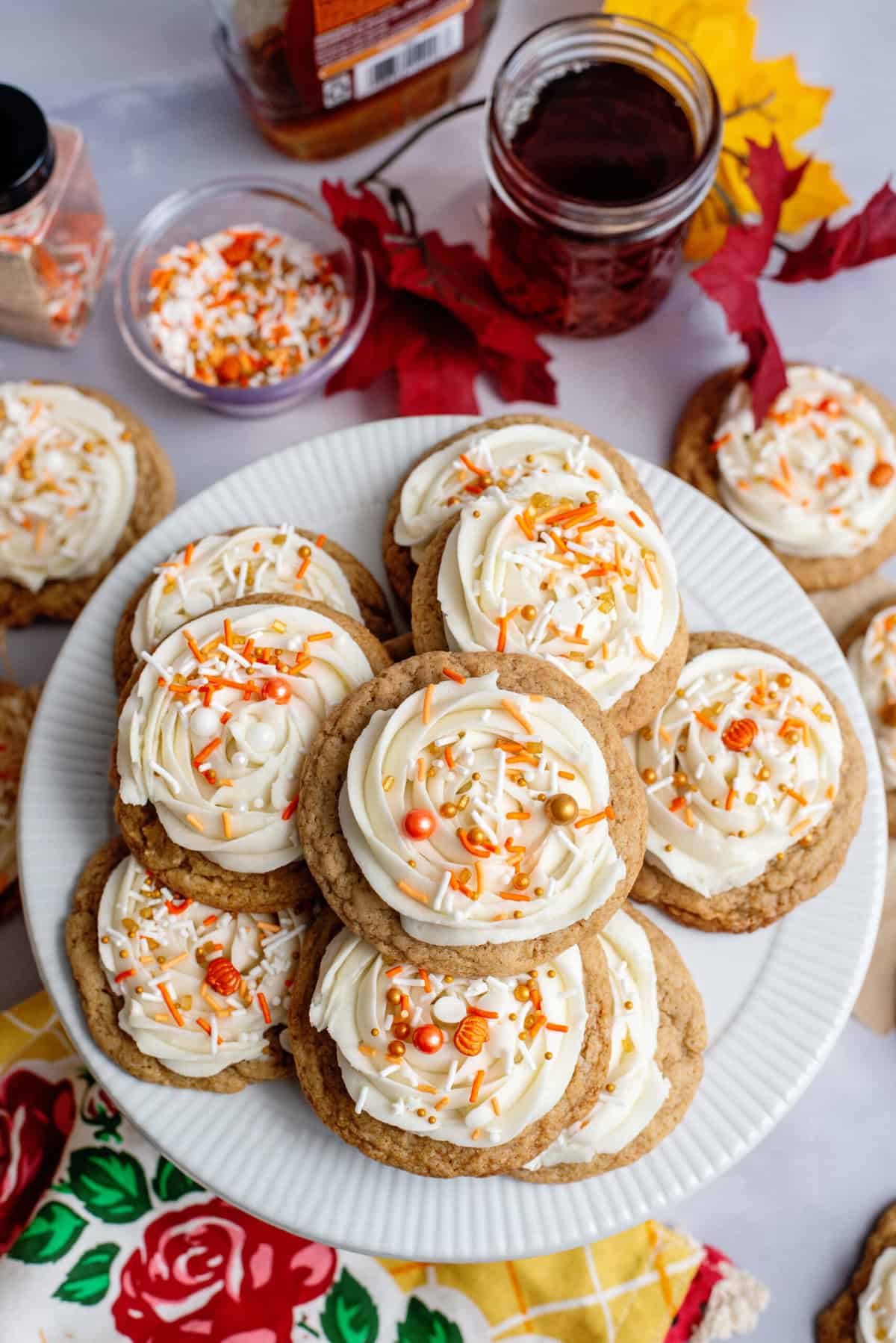 Frosted Maple Cookies