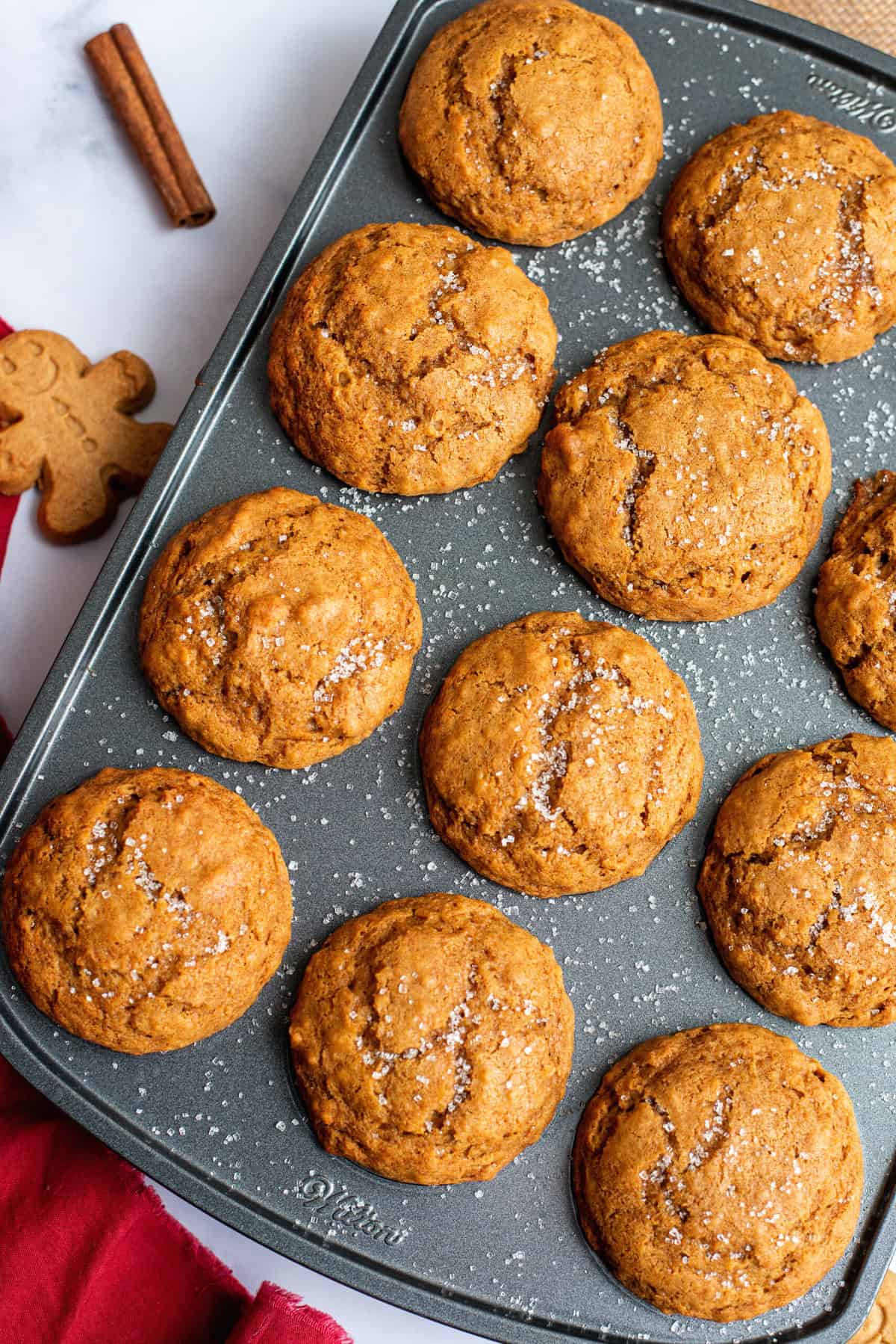 Bake Gingerbread Muffins