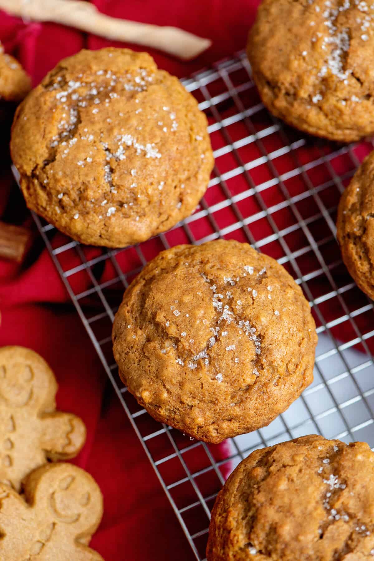 Move Gingerbread Muffins to cooling rack after 10 minutes