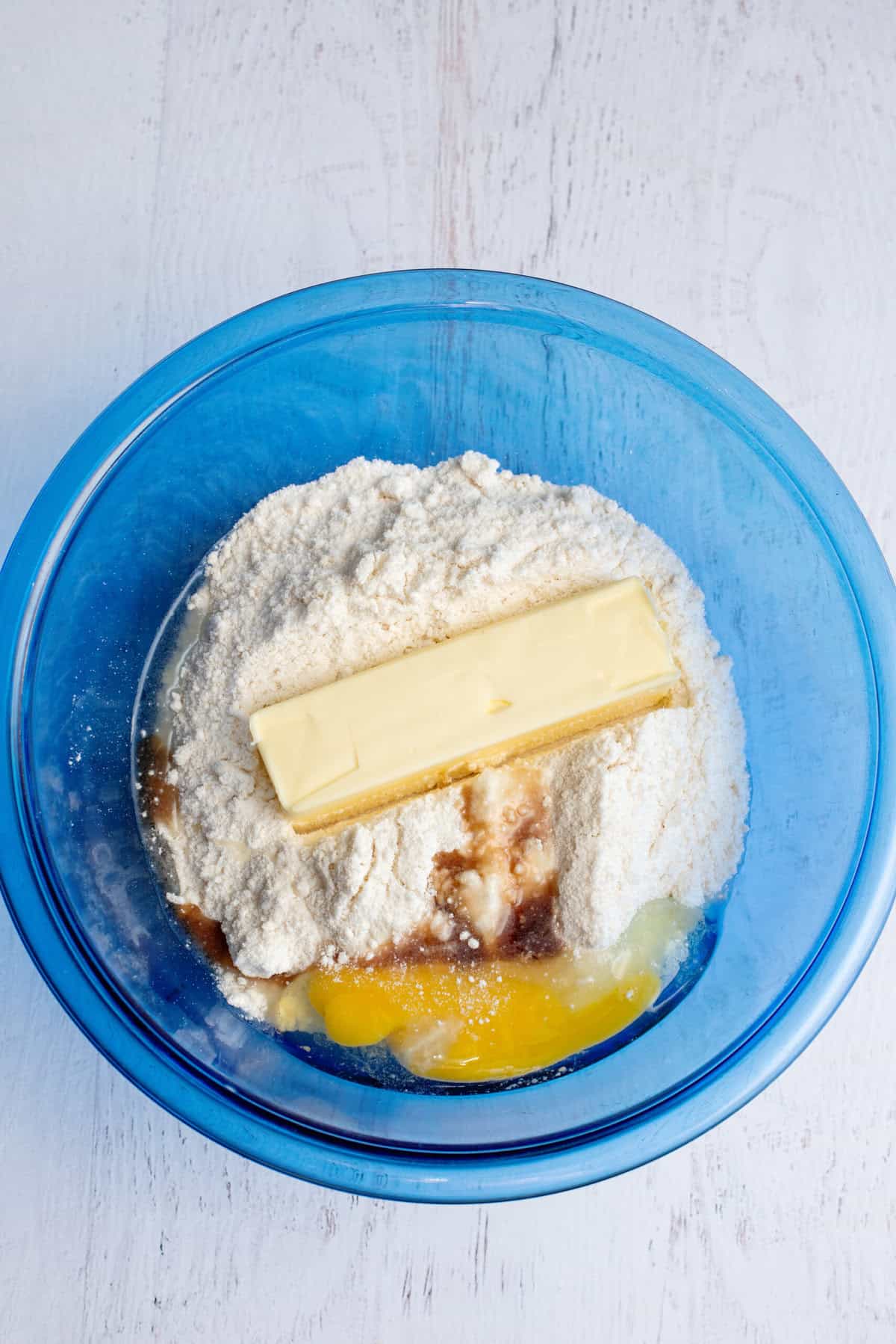 Prepare Cookie mix in a large bowl