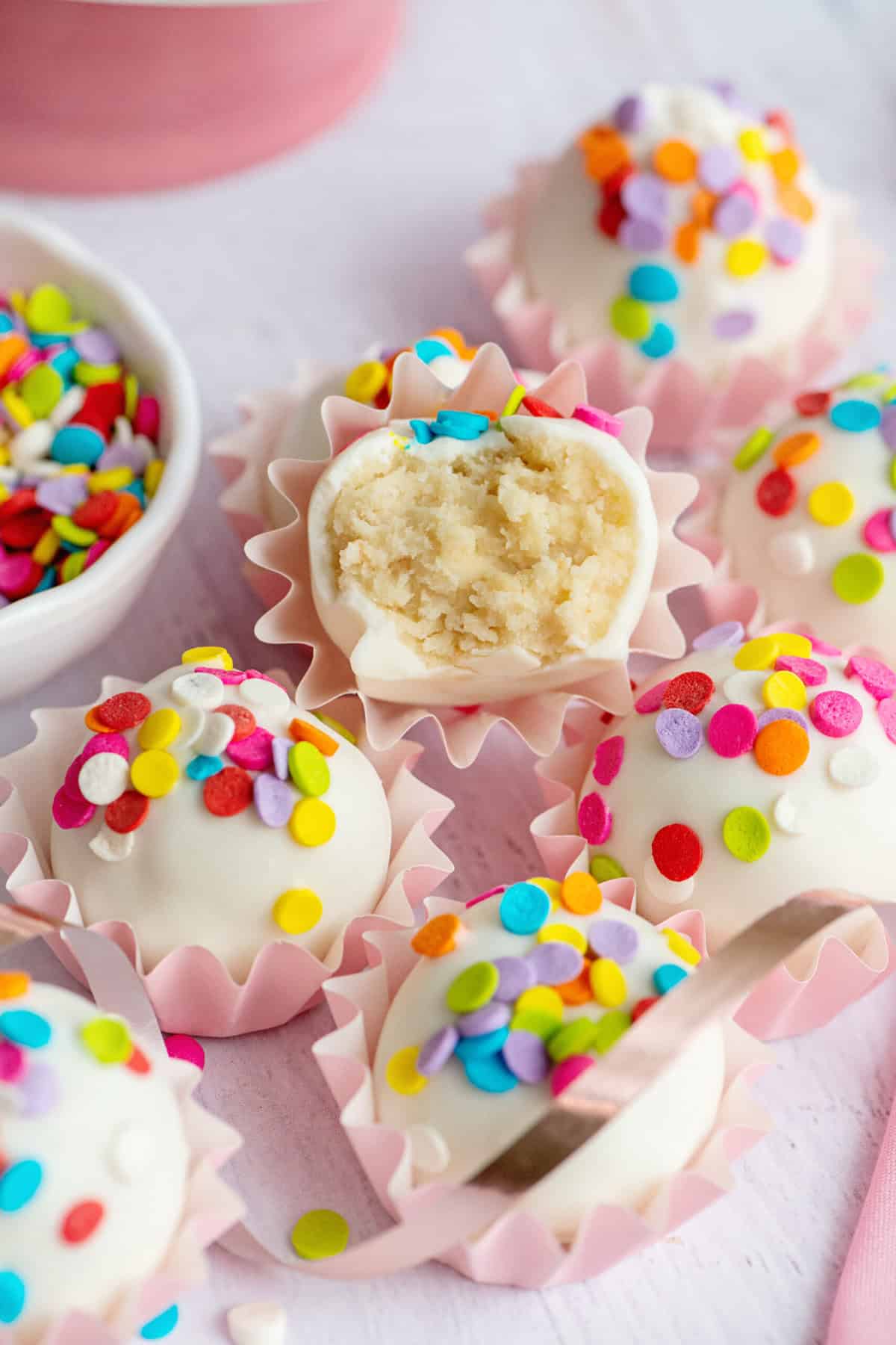 pastel decoration Sugar Cookie Cake Balls