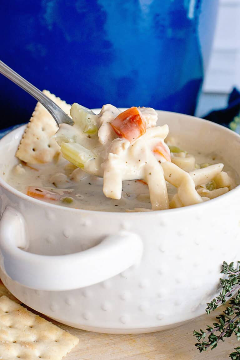 Creamy Chicken Noodle Soup