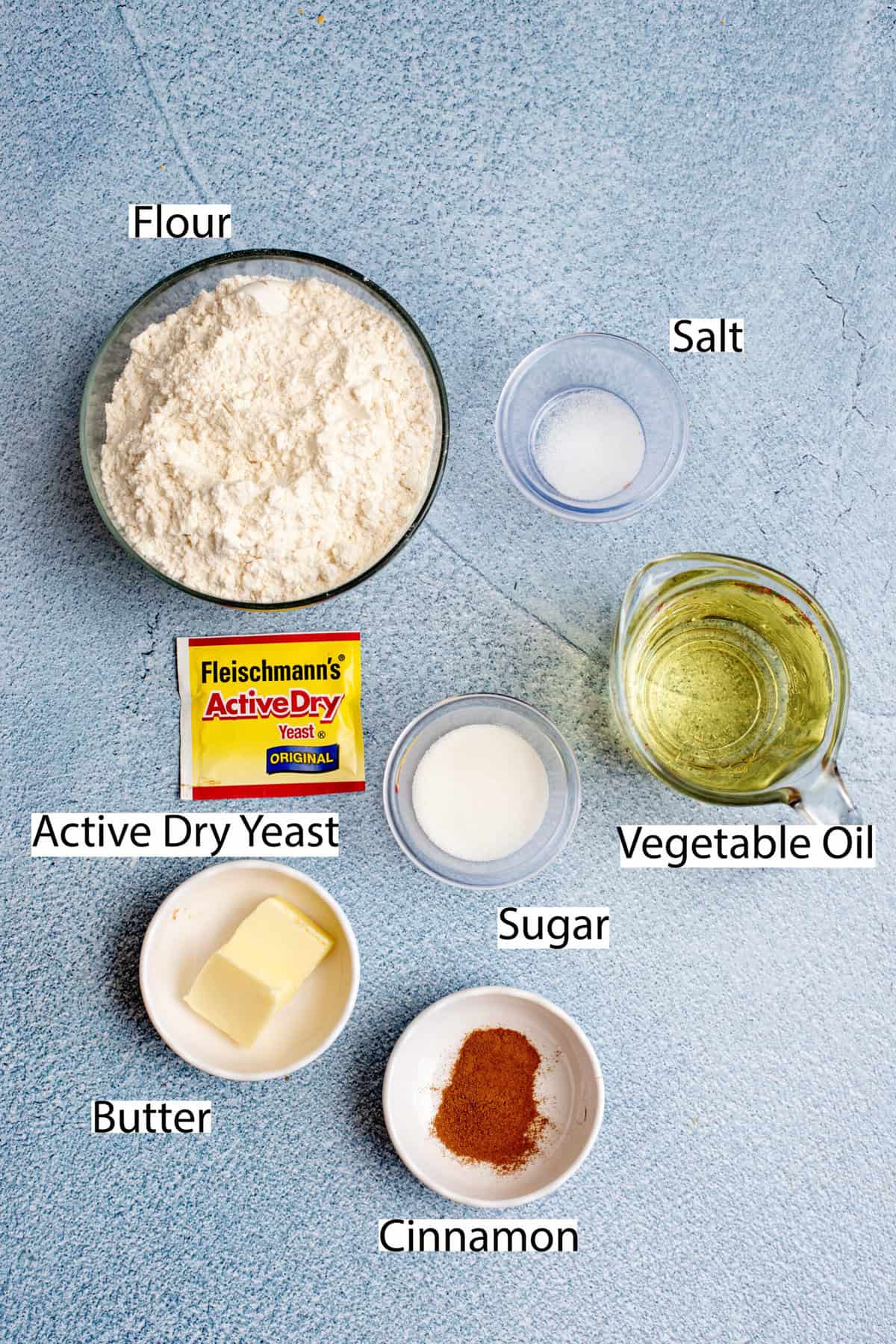 Ingredients for Fair-Style Elephant Ears