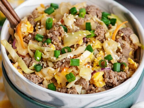 Eggroll in a bowl