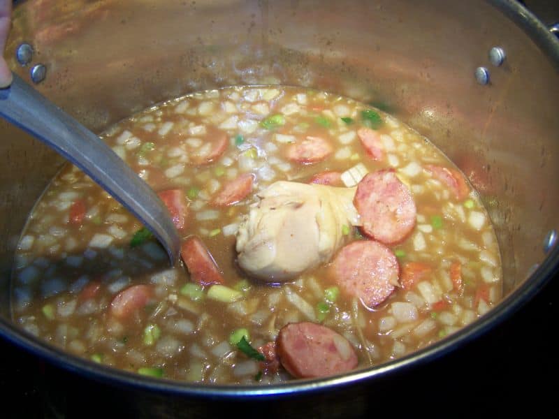 Mama Belle's Gumbo for Mardi Gras