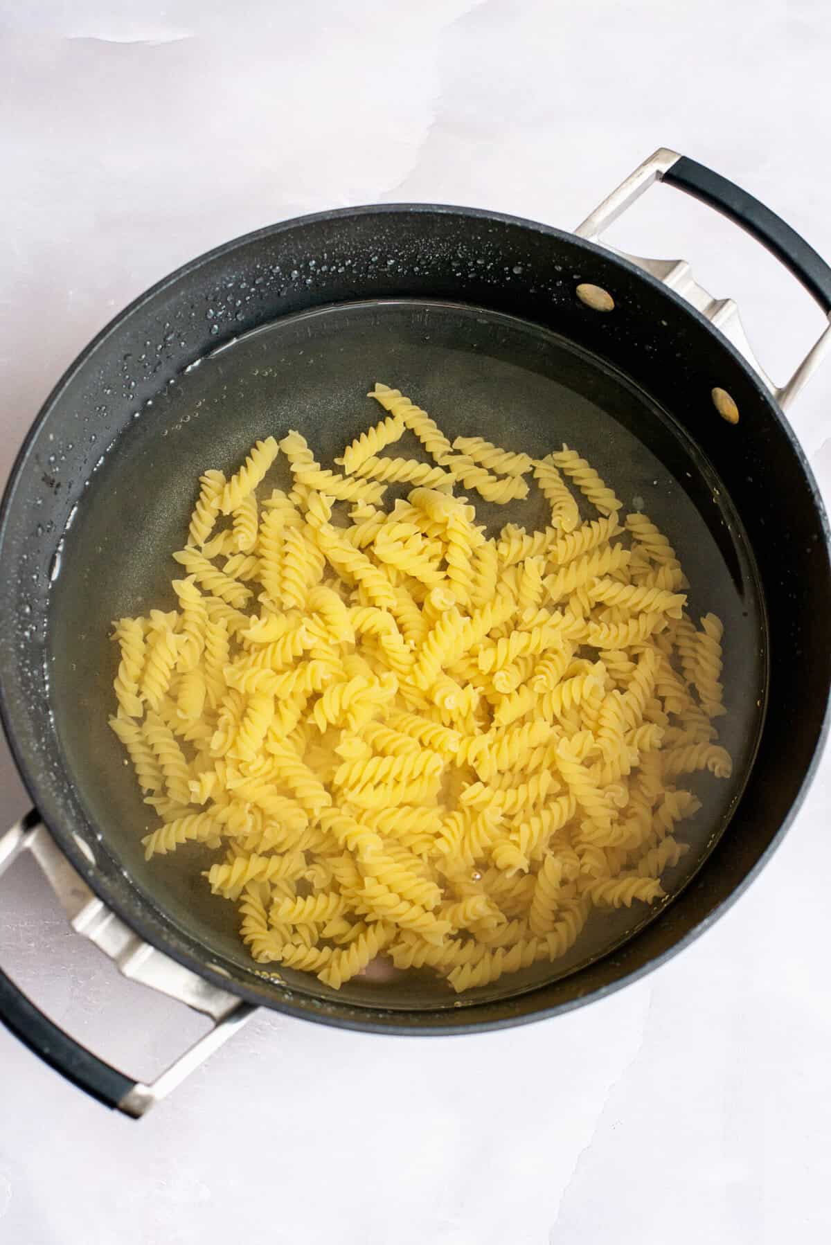 Boil pasta