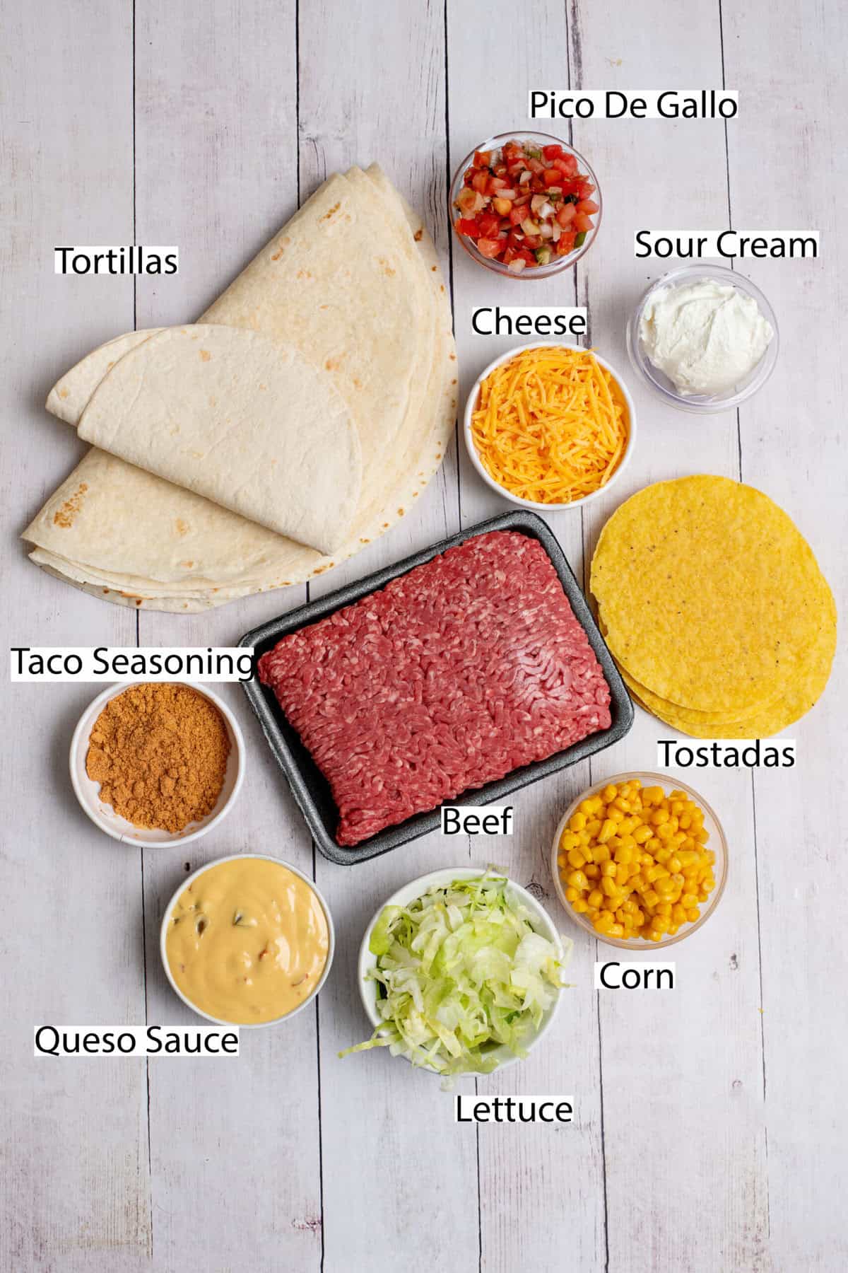 Crunchwrap Supreme Ingredients