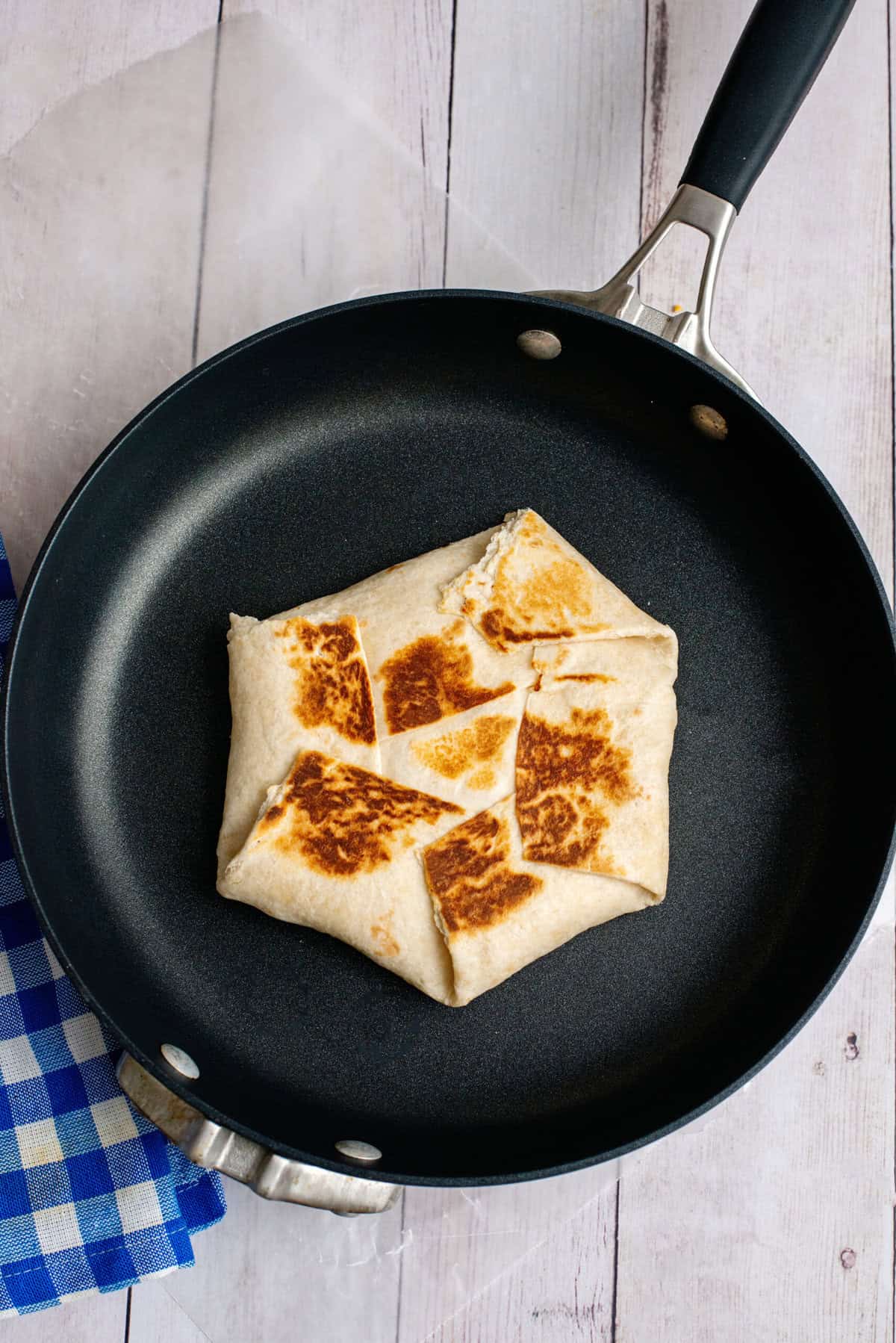 Cook for 2-3 minutes until evenly browned on each side.