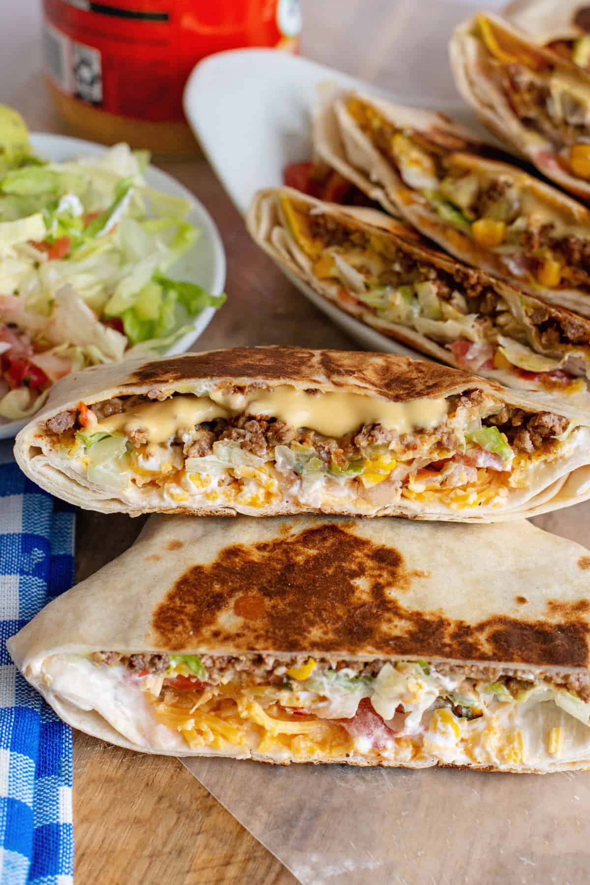 Crunchwrap Supreme Close Ups