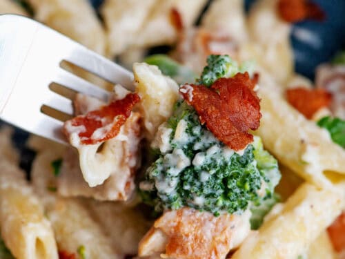 Chicken Bacon Ranch Penne Pasta