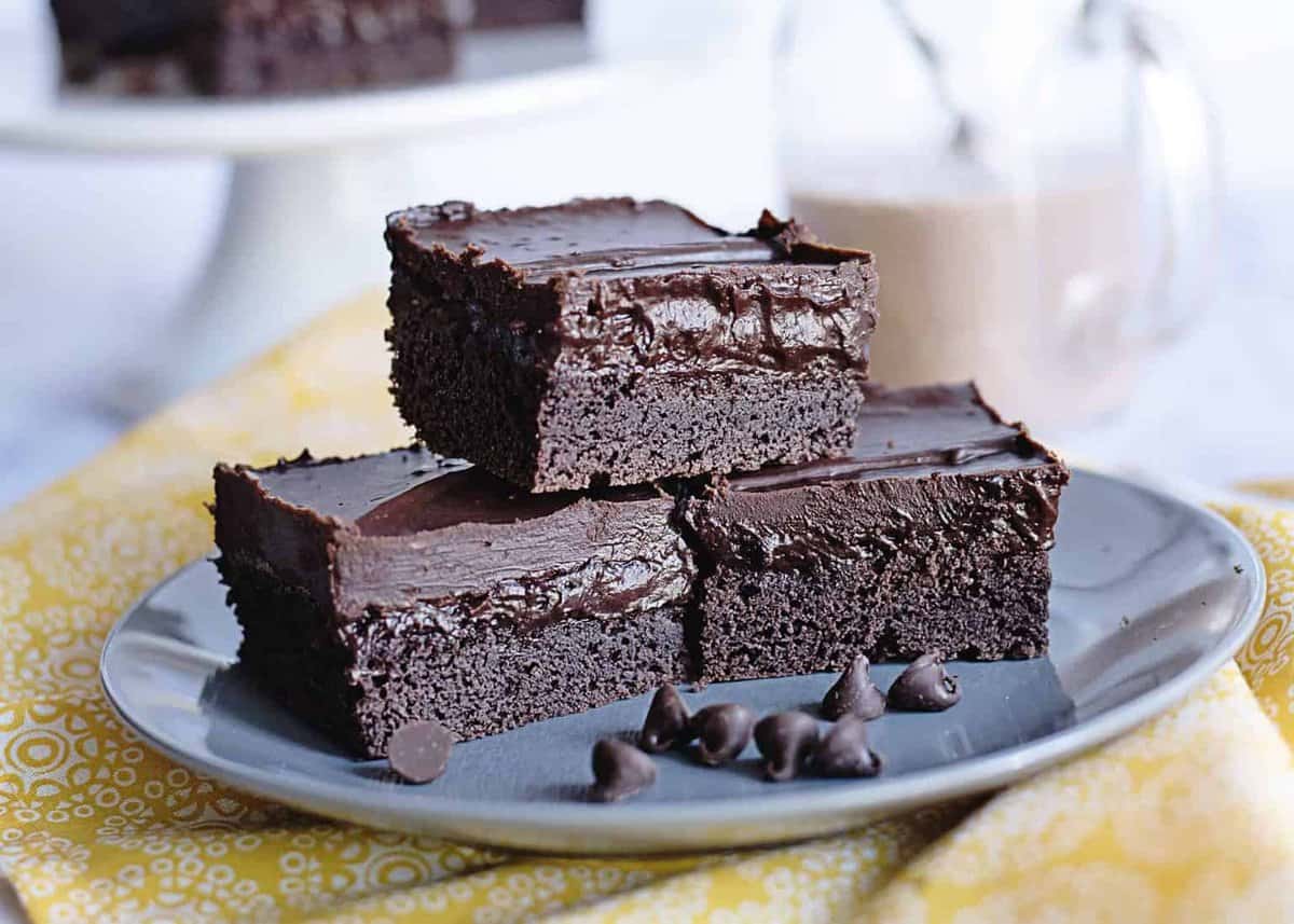 Triple Chocolate Brownies